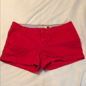 Red Size 3 So Shorts